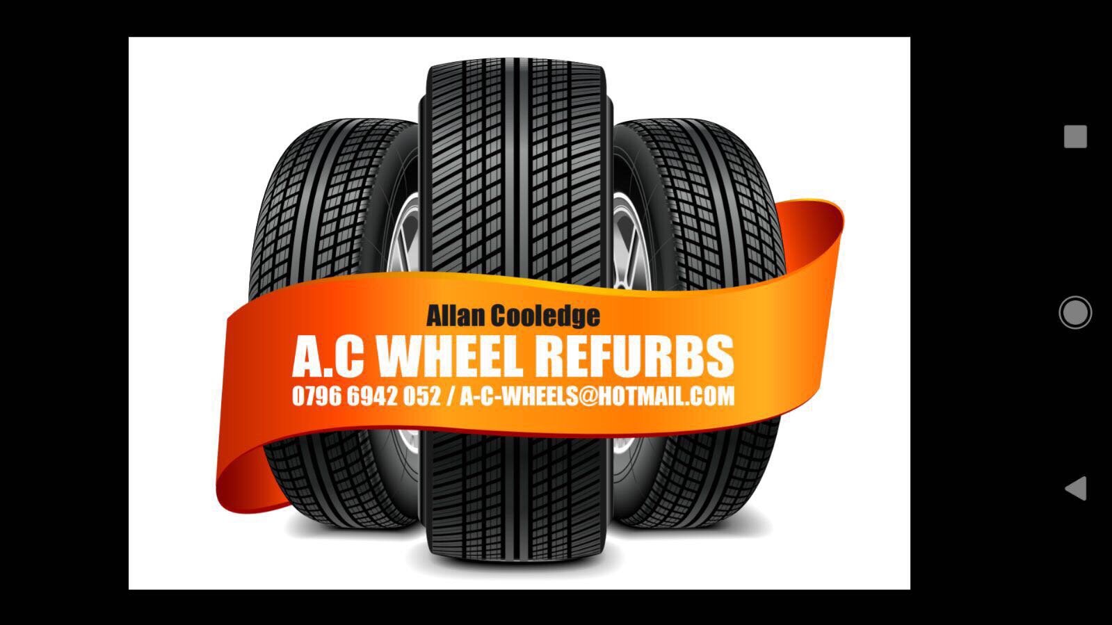 Acwheelrefurbs's profile picture. a.c wheel refurbs is a family owned and operated wheel refurb shop, painting for over 10 years and serving car owners in our own unit since 2017.
