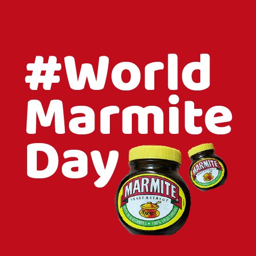 Love it or hate it...how will you be celebrating #WorldMarmiteDay 28 September 2018 #marmite #loveit #hateit #loveitorhateit #marmitegene