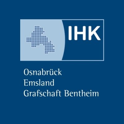 Die IHK Osnabrück - Emsland - Grafschaft Bentheim twittert für die Wirtschaft und Unternehmen in der Region.