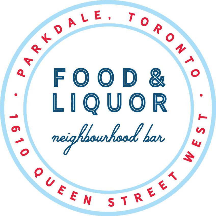 Neighbourhood Bar. Open Thurs-Monday 3pm-9pm. 1610 Queen St. West, Parkdale. Email us at info@foodandliquor.ca