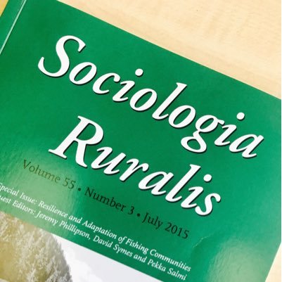 Official account of the peer reviewed journal of the European Society for Rural Sociology @ESRSociology