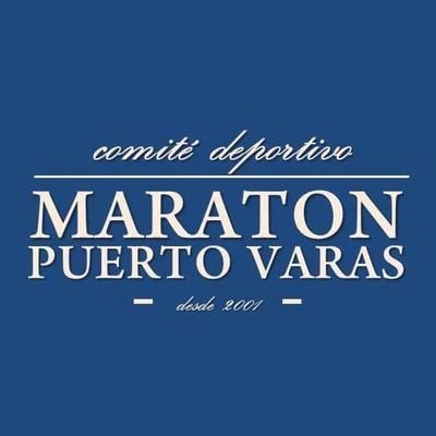 Somos desde el 2001, el Comité Deportivo Maratón de Puerto Varas.
La Maratón del Sur! La Maratón de Invierno! Ven a correr y disfrutar con nosotros. @cd_mpv