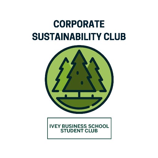 IveyCorpSustain's profile picture. Educating and fostering sustainability within business at the top business school in Canada!