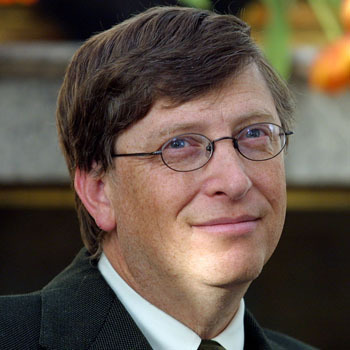 We are fans of Bill Gates' philanthropic endeavors. We do not worship him or his money. We are fellow philanthropists & funders of sustainable social ventures