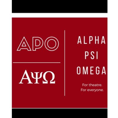 Official Twitter for UIndy Alpha Psi Omega Charter. For theatre, for everyone!