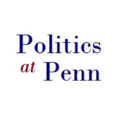 The official Twitter page of the Political Science Department at the University of Pennsylvania