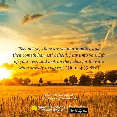 Seed for Today Devotional is published online at https://t.co/RmxAAJXBWe It is also available in the  Seed for Today android app