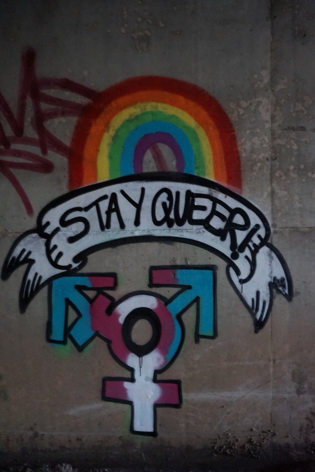 The Masked Muskequeers - UK based queer graffiti crew.