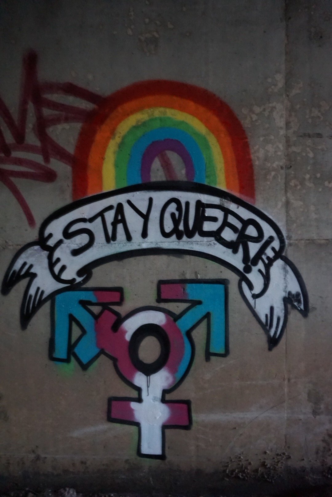 The Masked Muskequeers - UK based queer graffiti crew.