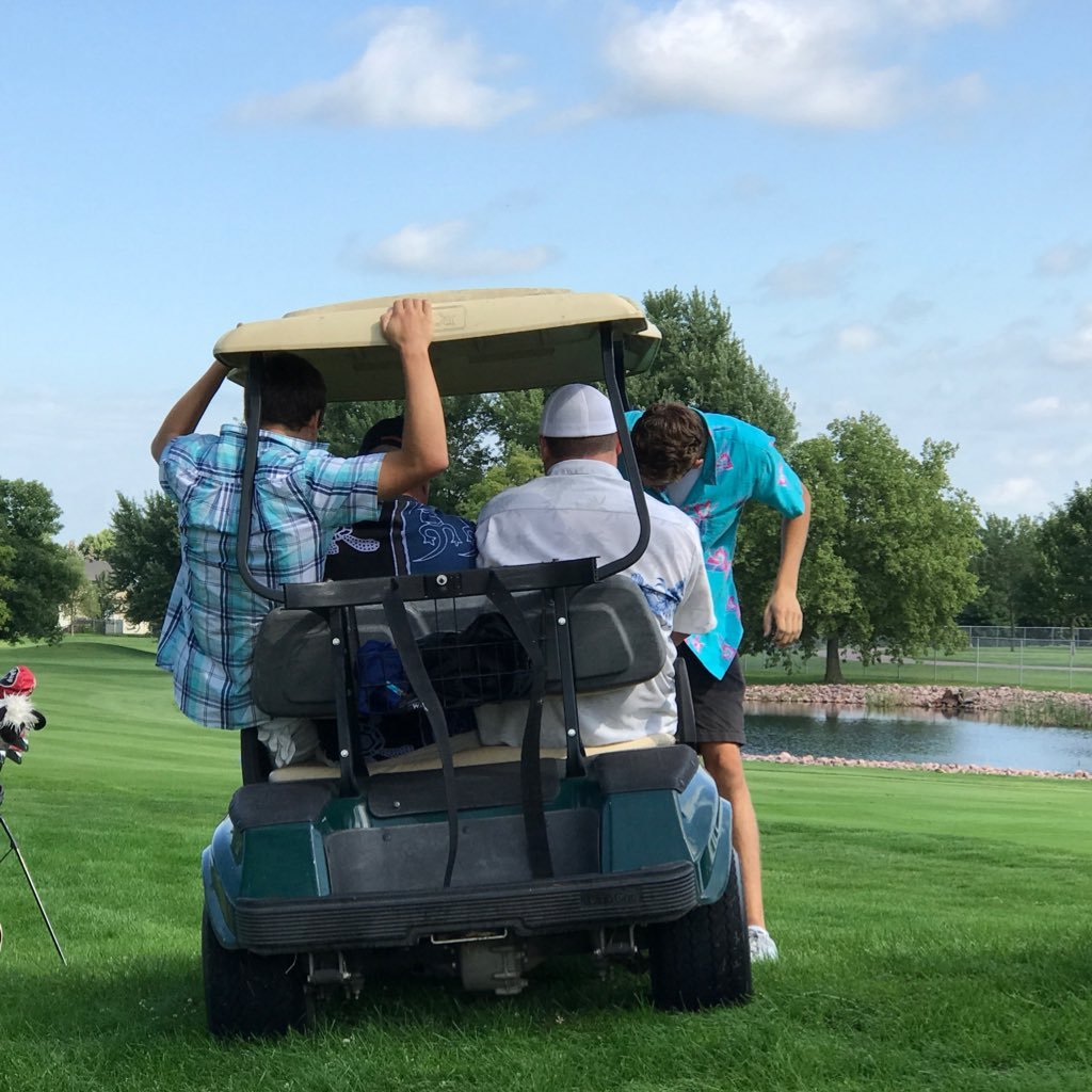 The Washington Warrior boys and girls golf teams are located in Sioux Falls and practice at Willow Run golf course.