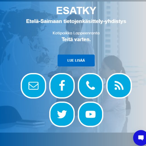 ESATKY ry - Etelä-Saimaan tietojenkäsittely-yhdistys, Local FIBA (Finnish Information Processing Association). ESATKY. Lappeenranta, Finland