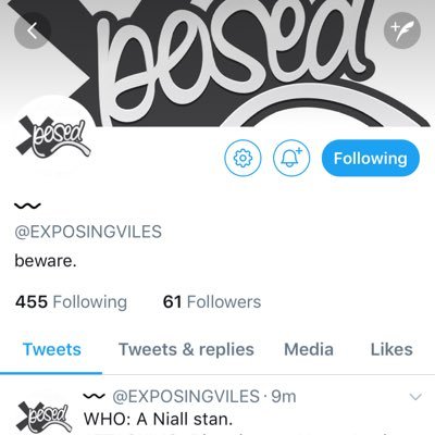 Follow @EXPOSINGVILES to find out the rude, in intellectual, war freak fans to stay away from! They can be merciless to an extent, so it's better to be updated.