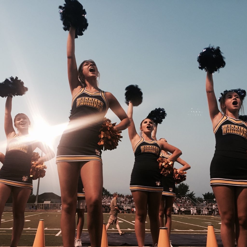 WE ARE THE WARRIORS COULDN'T BE PROUDER IF YOU CANT HEAR US YELL A LITTLE LOUDER Official Twitter of Meridian High School Cheer