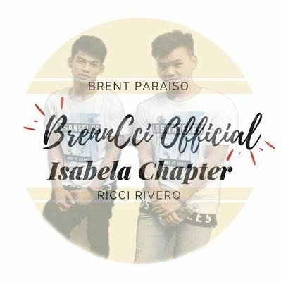 BrenCci Official Isabela Chapter || Brent Isaac Paraiso #8 || Ricci Paolo Rivero #6 || 08/26/17 💚