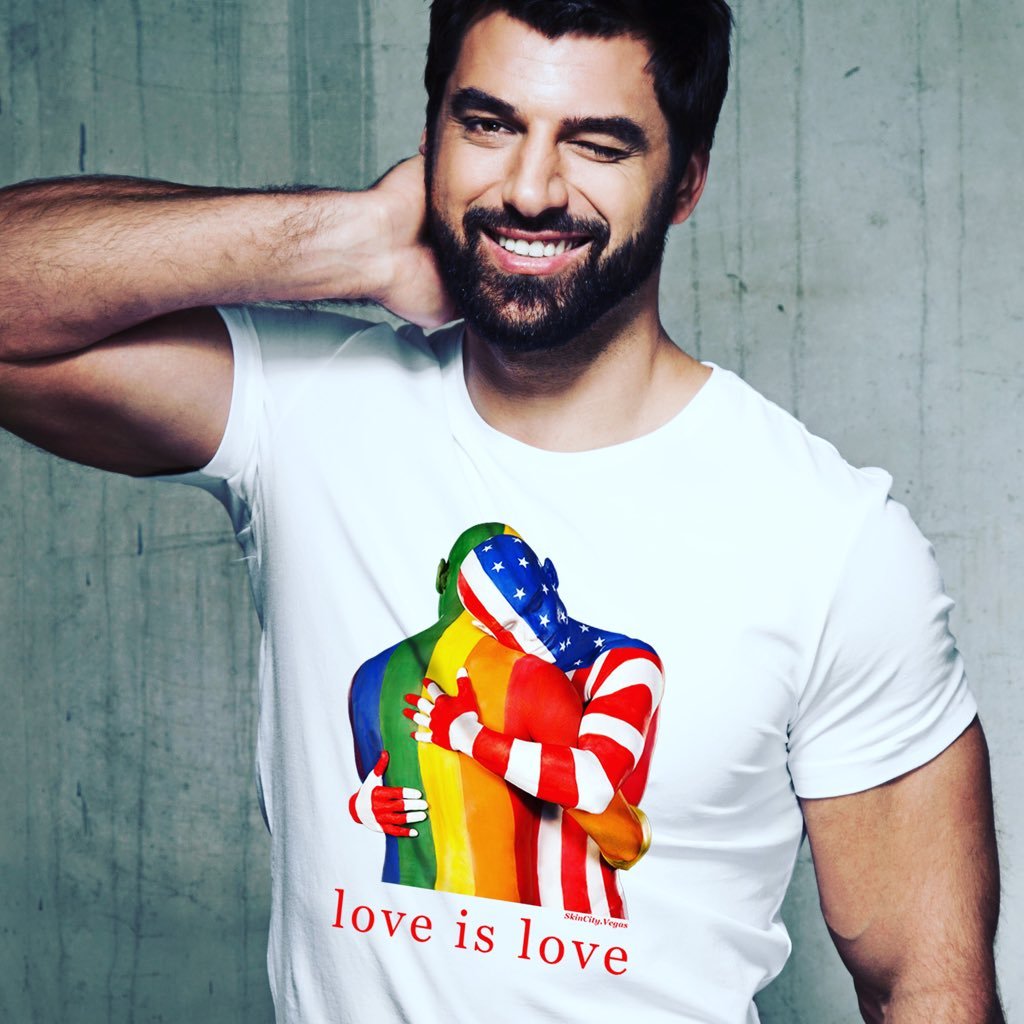 Art with a heart! ❤️ Raising awareness & support for #LGBTQ services one tshirt at a time. Get yours here: https://t.co/UBl6nlTwoU 🌈