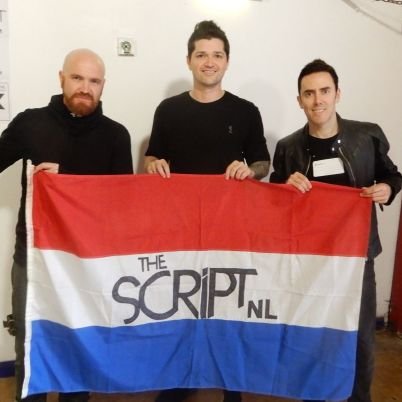De Twitteraccount van de Nederlandse fansite voor The Script! Dutch @thescript fansite, for fans by fans