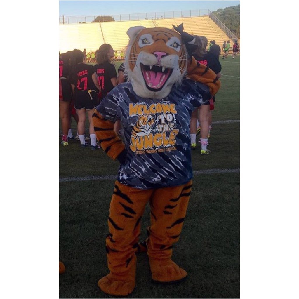 THE BEST MASCOT IN SPRING BRANCH!!!!!! GO SWHS TIGERS!!!!!! Bringing smiles to Spring Woods for over 50 years! 🐯🖤🐅💛