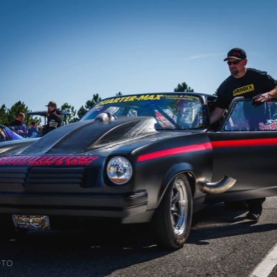 TV personality and the driver of The Black Bird Vega. Shane and Bob