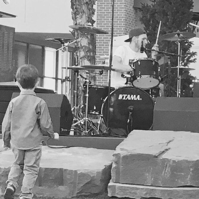 I've been playing drums for 10 years and I absolutely love it, I love music, I love inspiring people as well as being inspired by others
