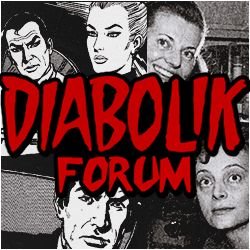 Diabolik , creato nel 1962 da Angela e Luciana Giussani © Astorina srl. Diabolik Forum è il punto di ritrovo per tutti gli appassionati dal 1/8/2005.