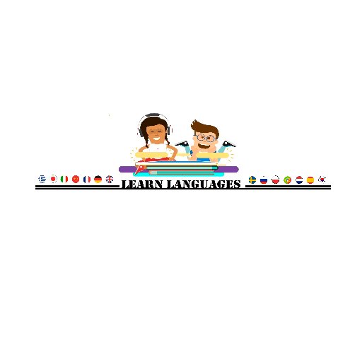 Learnlanguage19's profile picture. تعلم ثلاثة عشر لغة بطريقه مجانية، سلسة تعليم اللغات التي نتمنى أن تفيدكمأصبح من الممكن تعلم ثلاثة عشر لغة و اتقانها في فترة وجيز في البيت بدون معلم أصبح ممكنا .