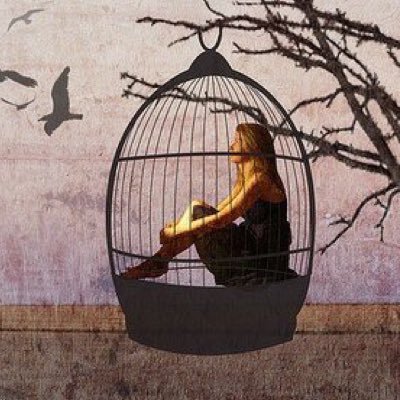living the dream under a dark cloud. anon.