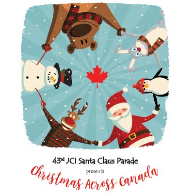 The @JCI_Brantford 43rd annual Santa Claus Parade! Come see Santa in Brantford on November 25th!