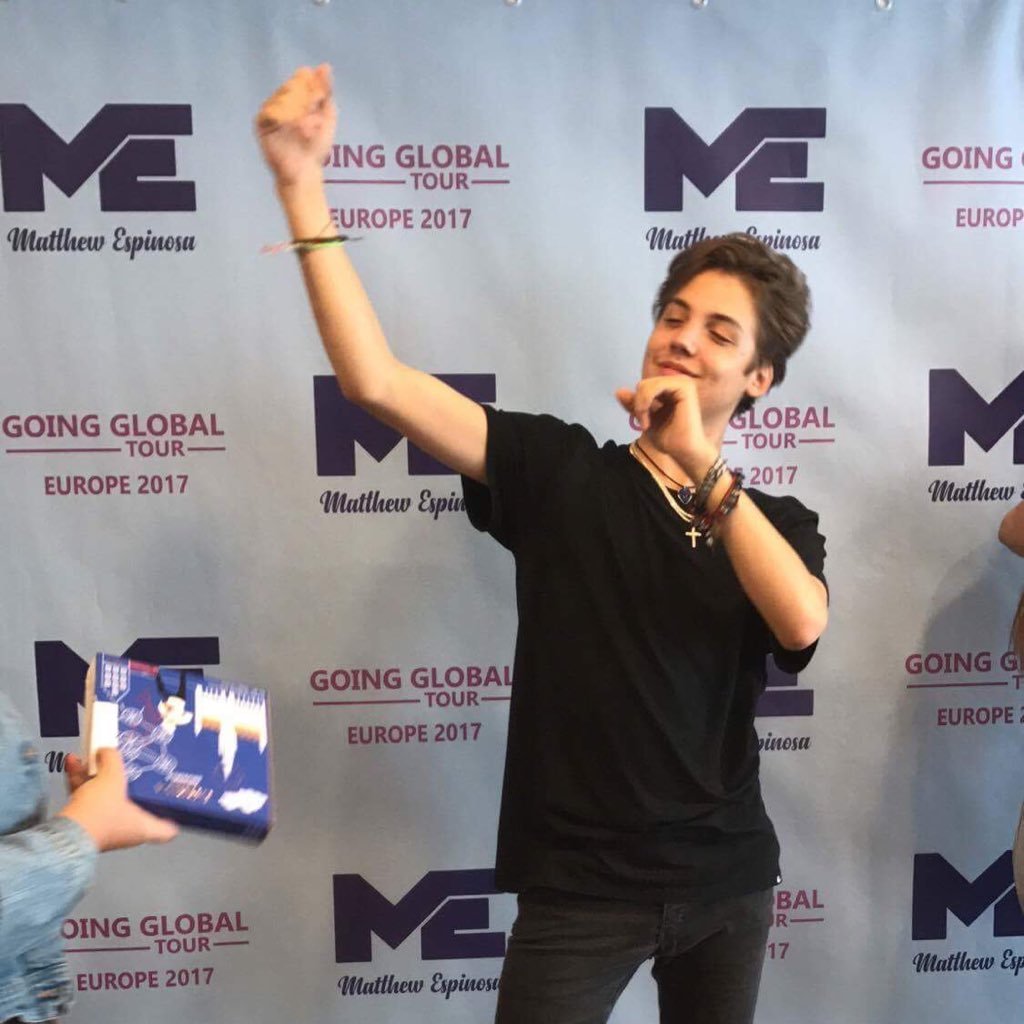 Welcome on the official twitter of the Belgian Street Team of Matthew Espinosa Contact: belgiumstreetteam@hotmail.com