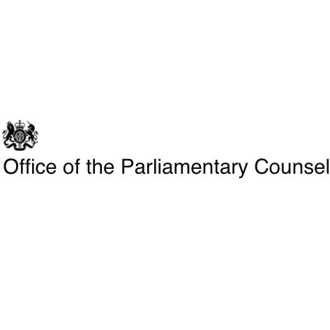Office of the Parliamentary Counsel, Civil Service UK. Delivering high quality drafting & advisory services to government & improving the quality of legislation