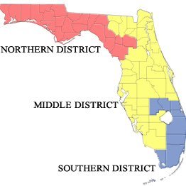 Southern District Of Florida Map - Valley Zip Code Map