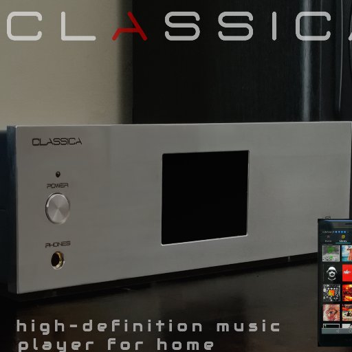 classicaaudio's profile picture. Voice-controlled, high-definition music player