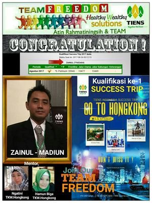 MadiunZainul's profile picture. Sehat sukses sejahtera