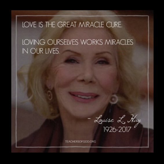 Frases y Afirmaciones de Louise Hay, con ideas para vivir mejor. Autora del libro Tu puedes sanar tu vida https://t.co/DVHgHTEq2T