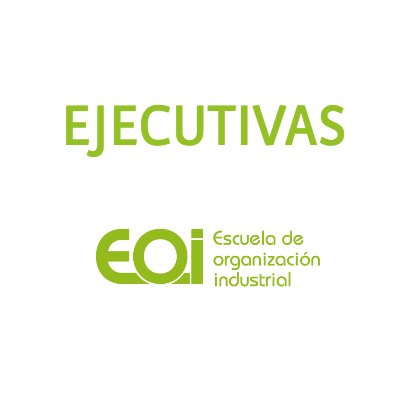 Ejecutivas_EOI's profile picture. Nos une haber participado en el programa de EOI dirigido a mujeres con alto potencial y financiado por @sanidadgob #EjecutivasEOI