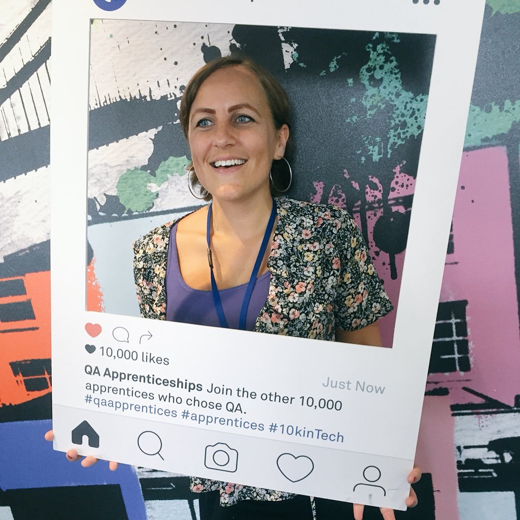 ClaireQABristol's profile picture. Youth Liaison Ambassador for QA Apprenticeships in Bristol and surrounding areas -  market leaders in Digital Apprenticeships.