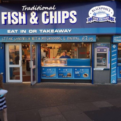 Eat In & Take Away with a quality varied selection including traditional fresh fish and chips.