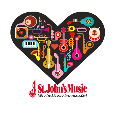 For over 95 years, St. John's Music has provided retail services in musical instruments and promoted music education.