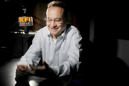 Radio talk host KFI AM 640, M-F, 4-7pm (Pacific)