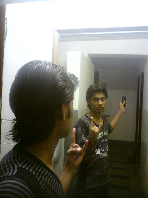 take me as I'm .. come as u are ..