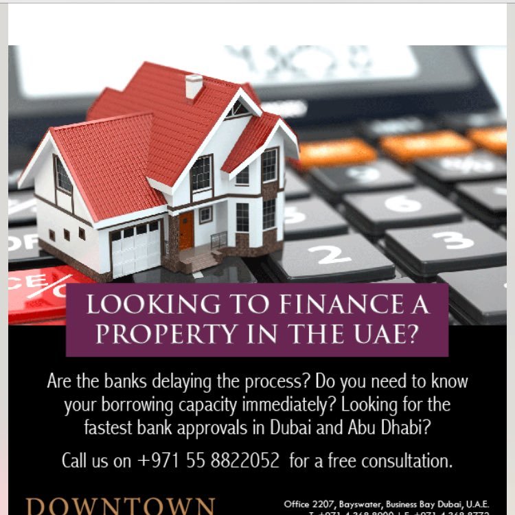 Downtown work in conjunction with a panel of leading UAE banks to offer you competitive financing and impartial advice when purchasing property in the UAE.