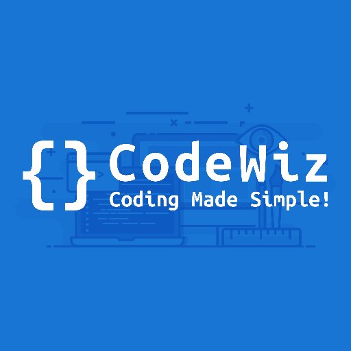 The_Code_Wiz's profile picture. Codewiz aims to teach young and ambitious web developers the art of web development and not just how to write code, through detailed courses and tutorials.