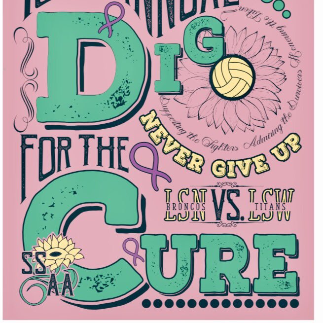 LSWDig4Cure's profile picture. Cancer support event and fundraiser hosted by LSW Volleyball. Join us on October 9th, 2017, at 5:30 at the LSW Fieldhouse to Make a Statement Against Cancer.
