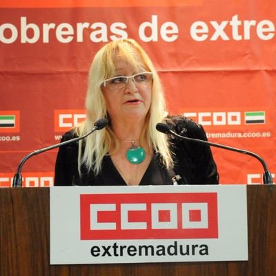 Mujer en lucha, feminista, sindicalista de CCOO, en defensa de la igualdad y de los derechos de la clase trabajadora. 
Secretaria General CCOO Extremadura.