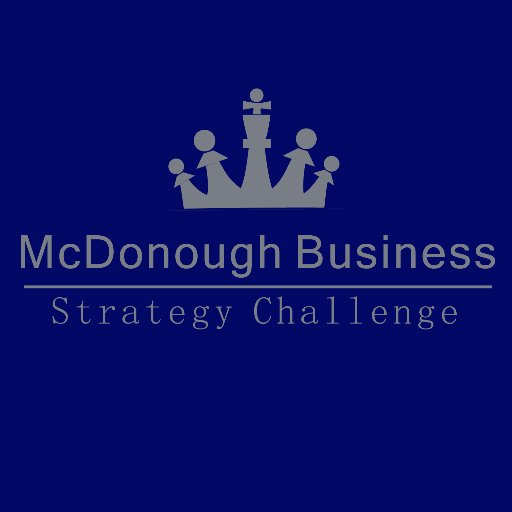 McDonough Business Strategy Challenge is a non-profit case consulting competition that brings together undergraduate universities from around the world.