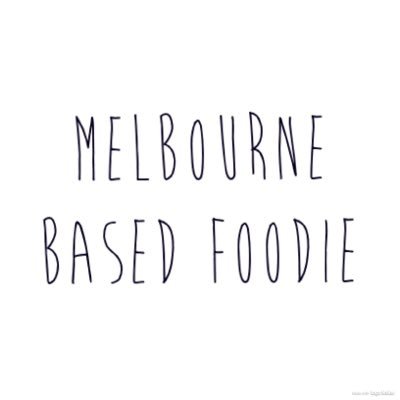 Melbbasedfoodie's profile picture. Food lover eating my way around Melbourne