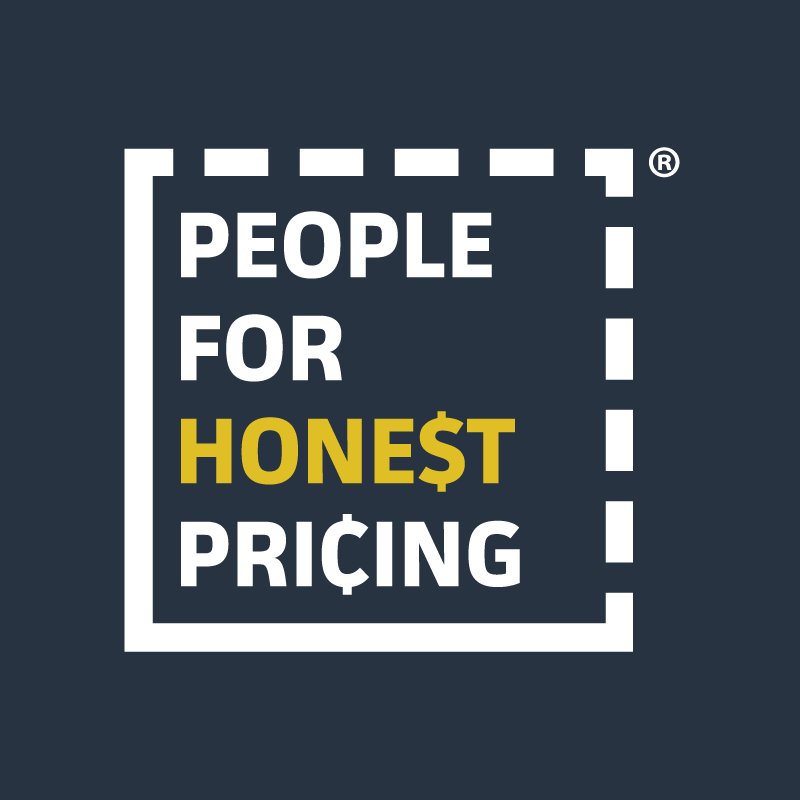 honestpricing's profile picture. People for Honest Pricing aims to improve the customer experience by encouraging companies to commit to fair pricing.