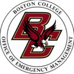 Official twitter for Office of Emergency Management at Boston College. A secondary source for alerts and notifications from the university to the BC Community.