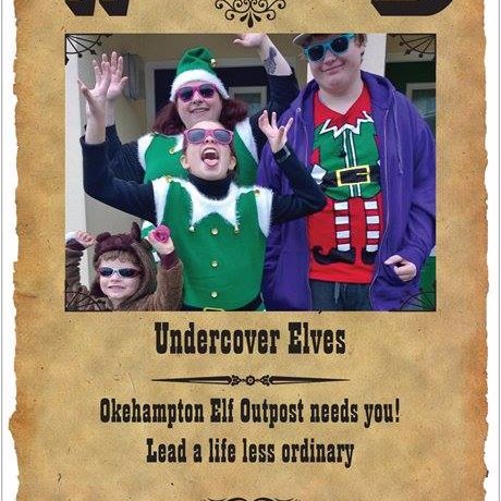 OkeElves's profile picture. I am an undercover elf working in Okehampton ensuring letters get sent to the boss. You can find me in Mooplehog on West St.