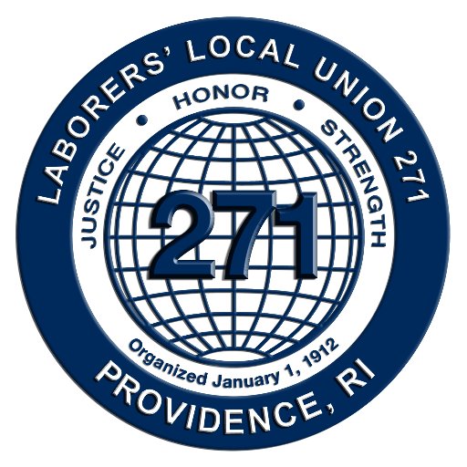 Construction & General Laborers’ Local Union 271, proudly representing skilled craft laborers throughout Rhode Island #LIUNA #FeelthePower #WeBuildRI