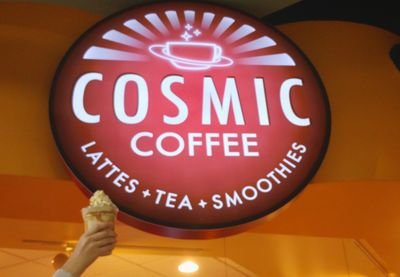 Cosmic Coffee on the Levee
Located inside the levee by Greek Burrito